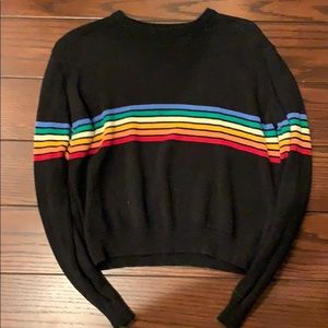 Pacsun Rainbow Sweater